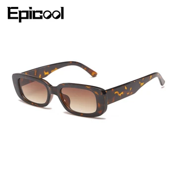 Epicool Clasic Retro ochelari de Soare Femei Mici Pătrate Ramă de ochelari de Soare Doamnelor Oceanul ochelari de Soare Lentile oculos UV400
