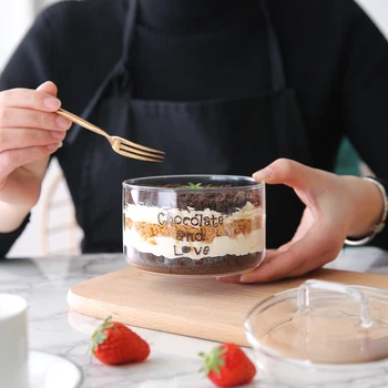 Creative Pahar Cu Cutie De Depozitare De Fructe Biscuit Tort Alimente Pot Bucătărie Sortare Instrumente De Organizator Nordic Acasă Decorare Accesorii