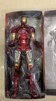Imperiul Marvel Avengers Ironman Iron Man MK 7 din PVC Figura Jucării Modelul de 12