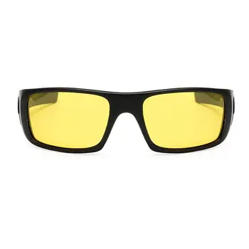 LongKeeper Noapte Viziune ochelari de Soare Barbati Sport de Conducere Ochelari Femei Galben Lentile Anti-orbire Siguranța Șoferului Ochelari de Soare UV400