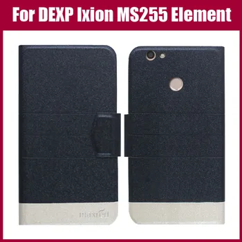 Vânzare Fierbinte! DEXP Ixion MS255 Caz Nou de Sosire 5 Culori de Moda Flip Ultra-subțire Telefon din Piele Capac de Protecție