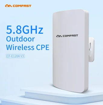 COMFAST 300Mbs CF-E120A V3 Mini-Serie Bridge Wireless în aer liber CPE Router Wifi Repeater AP pentru Camera IP Proiect 1-2KM Gama