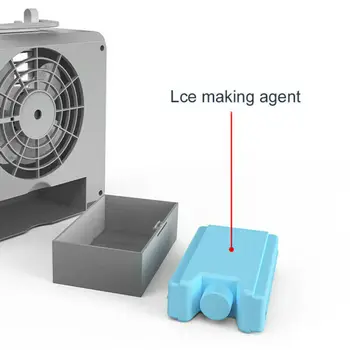 Portabil Mini USB Ventilator Aer Conditionat Rece Artic Personal 5W Răcitorului de Aer Ventilator Umidificator Pentru Biroul de Acasă de Răcire