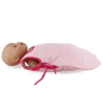 Stil nou Punct sac de dormit Cald Purta potrivi pentru 43cm/17inch baby Doll(vinde doar sac)