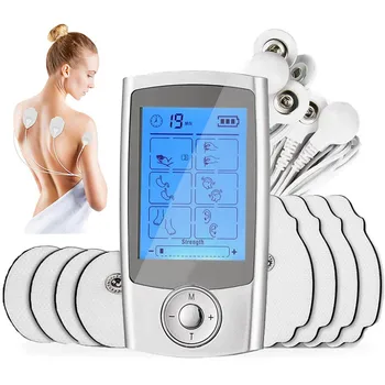 ZECI de Mașini Stimulator Muscular Ems Masaj pentru Ameliorarea Durerii 16 Moduri Electric Digital Terapie Mașină de Îngrijire a Sănătății