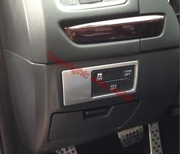 Pentru Mazda 6 M6 Atenza-2016 ABS Pearl Chrome Interior Comutatorul farurilor de Ceață Capac Ornamental