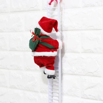 Jucarii Electrice Moș Crăciun Urcă Scările Jucării Alpinism Scara Mos Craciun Desene De Craciun Figurina Ornament Decor Cadouri