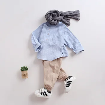 2020 haine pentru copii primavara noi originale tricou copii-mâneci lungi-coreean casual băiat și lenjerie de bumbac tricou