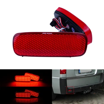 LED-ul roșu Bara Spate Reflector Lumina Pentru Citroen C1 C5 Pentru Peugeot 107 206 607 Pentru Fiat Scudo