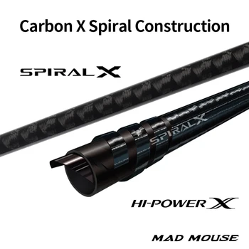 MADMOUSE SNIPER XT Mal Jigging Rod 2.9 m 96H/96MH Fuji Părți Ridicat de Carbon Popping Rod Atrage WT 20-120g PE1-5Saltwater Ocean Tije