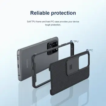 Nillkin pentru Samsung Galaxy S20 Plus / Ultra Slide Capac de Protecție Aparat de Protecție Caz de Telefon pentru Samsung S20 Ultra Obiectiv Caz