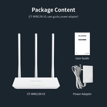 WiFi Router cu 3 Antene MIMO 300 Mbps Viteza de Rapid Router Wireless 1+3 WAN și LAN