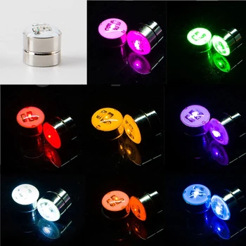 9 Culori Magnetic Aprinde Intermitent LED-ul Clipește Stralucitoare Cercei Petrecere Bijuterii U2JF