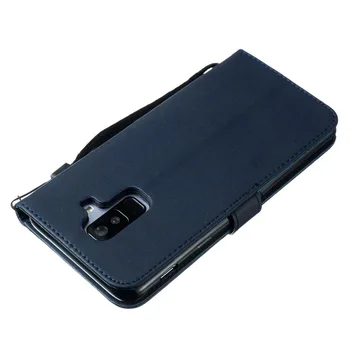 De lux Flip Portofel din Piele de Caz Pentru Samsung Galaxy s8/s7/s6/A6/A8 plus/A3/A5/A7/J3/J5/J7/4/J6/J8/2017 2018 Slot pentru Card Caz de Telefon