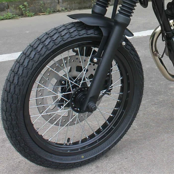 Universal Negru Motociclete Modificate Față Apărătoare De Noroi Cafe Racer Dirt Bike Retro Aripă Acoperire Pentru Harley Honda Yamaha