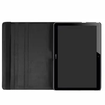 360 de Grade de Rotație PU Piele husa pentru Tableta Caz pentru Huawei Mediapad T3 10 9.6 inch AGS-L09 AGS-L03 AGS-W09 Somn Treaz Funda