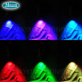 Maykit 10W RGBW Sclipire LED Star Lumina Plafon Kit 250pcs 3m 0,75 mm Fibra Optica