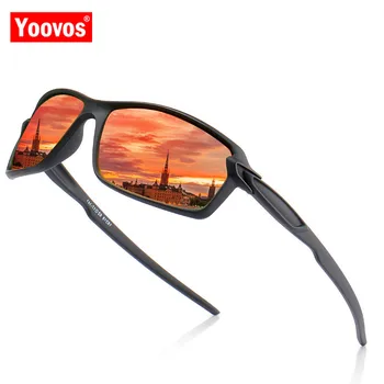 Yoovos 2021 Polarizat ochelari de Soare Barbati Oglindă de Înaltă Calitate de Conducere Ochelari de Soare Brand de Moda Ochelari de cal Lentes De Sol Hombre UV400