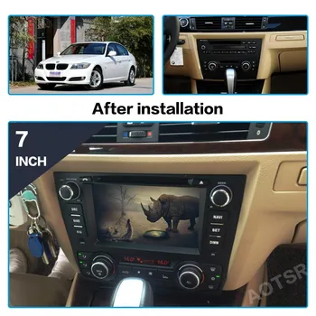AOTSR 2 Din Android 10 Radio Auto Pentru BMW E90 E91 E92 E93 Seria 3 Multimedia Player Auto Navigație GPS DSP AutoRadio IPS Unitate