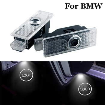 Led-uri Auto Ușă Decor de Lumină Laser Proiector Lampa Auto Logo Emblema bun venit lumina se potriveste pentru BMW X1 X3 X5 X6 M3 M5 E90 E91 E70 E60, E81