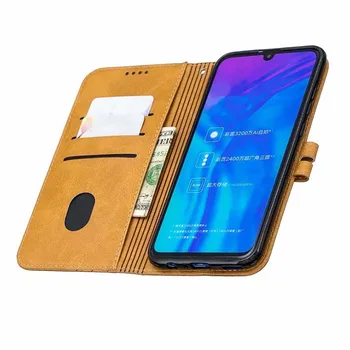 De lux Piele Flip case Pentru Samsung Galaxy S7 Edge S8 S9 S10 Plus Telefon Acoperă Pentru Samsung Nota 10 A10S Cazuri PU Portofel Coque