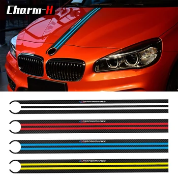 Auto Styling 5D Fibra de Carbon, Capota Capota Decalcomanii Autocolant M Performance Decor Pentru BMW e90 e46 e39 e60 f10 f30 f15 f16 X5 x6 X3