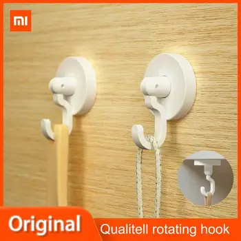6 buc Xiaomi Qualitell cârlig rotativ 360 de Grade de Rotație Cârlig Puternic de Adsorbție de Bucătărie de uz casnic baie cârlig Rulment 3kg