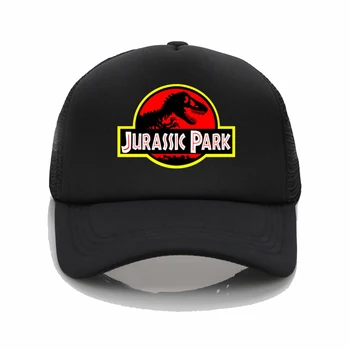Jurassic Park model de imprimare șapcă de baseball pentru Bărbați și femei Trend Vara Capac Nou de Tineret Joker palarie de soare pe Plajă Vizor