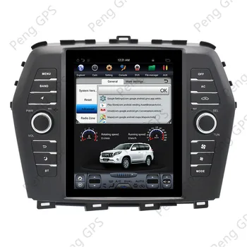 Tesla stil Vertical radio auto stereo GPS pentru Nissan Cima 2016 navigare multimedia înregistrare audio nu dvd player wifi