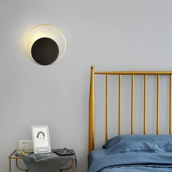 Post-Modernă cu LED-uri Lumina de Perete Dormitor Noptieră Baie Lampă de Perete Nordic Industriale Epocă Scări Coridor Decor Acasă de iluminat