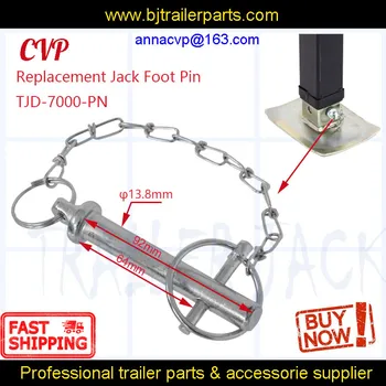 CVP Trailer Jack Picătură Picior Picior de Înlocuire Talpa Keeper Pin-ul pentru RAM Pătrat Directe Sudură Camper RV Piese Caranvan Accesorii