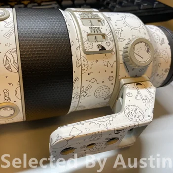 Obiectiv Piele Decal Autocolant Anti-zero Protector Pentru Sony FE 70-200 f4 Folie Acoperi Caz