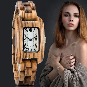 Reloj mujer BOBO PASĂRE Femei Lemn Ceas de Lux Marca Ceas Simplu Doamnelor Cuarț Ceas de mână de sex Feminin Ceasuri Ceas часы женские