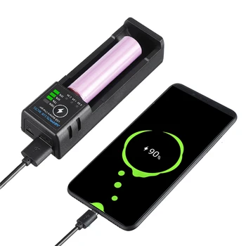 Astrolux MC01 2 in1 Încărcare USB Mini Încărcător de Baterie Telefon Portabil Alimentat Bancare Curente Opționale Încărcător Pentru 18650 21700