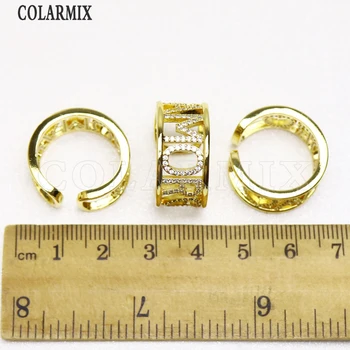 10 bucati Scrisori de dragoste Zircon inele inele reglabile cadou moda bijuterii de cristal pentru femei moda bijuterii accesorii 58012