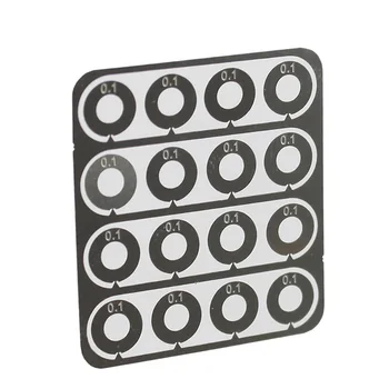 VULPO din Oțel Inoxidabil de Precizie Super Shim Set de 0,1 mm, 0.2 mm, 0.3 mm Pentru Airsoft AEG Gearbox Vânătoare Accesorii de Paintball