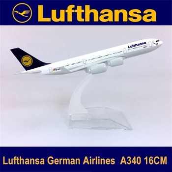 Aliaj Metal de Aer LufthansaA340 sau A380 Emirates A380 Franceb 777 Qatar B747 American airlines B777 Avion Model Airways Avion