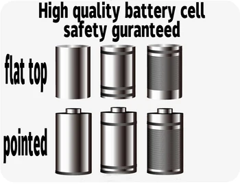 100 de bucăți plate de top NICD SC baterii 1300mAh de 1,2 V, sub-C baterie pentru makita bosch pentru capacitatea reală garantat pentru USAG pentru B&D