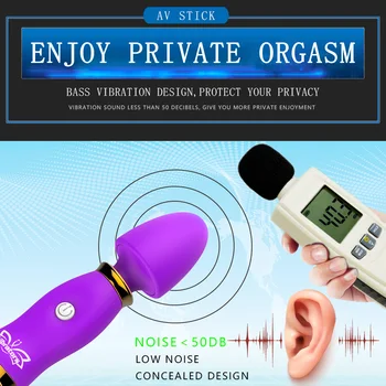 12 Viteze Sex AV Vibratoare pentru Femei Dildo Masturbare Produse Erotice Jucării pentru Adulți Vagine Masturbari Anal Intim Magazin de produse