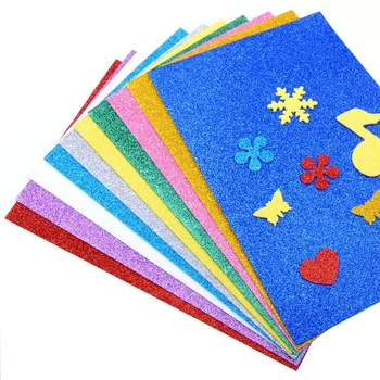 10buc/set de 2 mm Grosime Hârtie Origami Singură Parte Stralucitoare de Pliere Solid de Culoare Actele de Copii realizate Manual DIY Scrapbooking Ambarcațiunile de Decorare