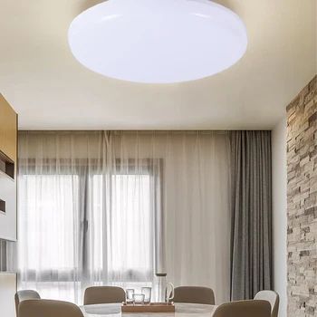 Noul design Panoul de lumini Montate pe Suprafață Panou cu Led-uri Spoturi corp de Iluminat pentru Living Rotund de Tavan corp de Iluminat Iluminat Interior