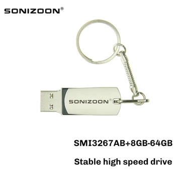 Unitate Flash USB pen drive 64 GB 32 GB16GB 8 GB Stabile de mare viteză flash stick de rotație pendrive SONIZOON XEZUSB3.0