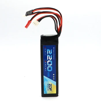 ZDF Putere Acumulator Lipo 7.4 V 2200mAh 8C Li-Po Baterie Pentru Futaba T8FG 12FG Transmițător Li-poly Baterii