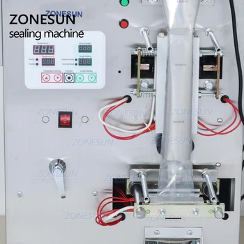 ZONESUN Automată 2-50G Uscat Masive de Putere Hardware Piuliță Automat Pudra de Ceai Val de Cereale Split de Umplere de Etanșare Mașină de Ambalare