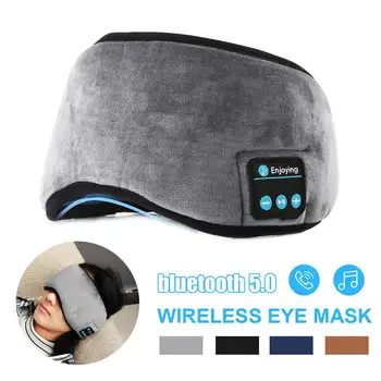Somn Căști Bluetooth Masca de Somn Somn fără Fir Masca de Ochi pentru Căști de Călătorie Nuanțe de Ochi cu Built-in Difuzoare Microfon Handsfree mic