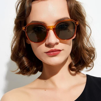 VIVIBEE Vara Ochelari Moda Transparent Gri Pătrat ochelari de Soare pentru Femei 2020 Trendy Ochelari de Soare Vintage Men Nuante