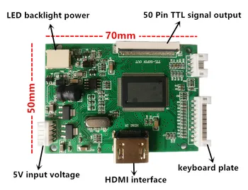 9 Inci 800*600 Ecran HD Display LCD TFT Monitor cu Telecomanda Driver Placa de Control HDMI pentru Calculator Orange Raspberry Pi 2 3 4