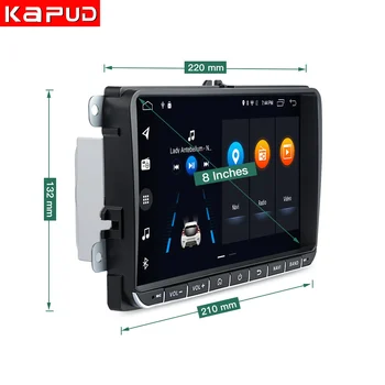 Kapud Masina Jucător de Radio Stereo Android10 9