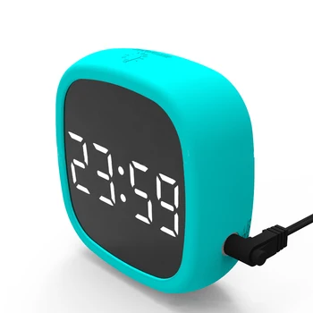 Display de 4 Cifre de Călătorie Mini Ceas cu Alarmă Digital Estompat Magnetic LED Ceas cu Alarmă Cu Control de Sunet Pentru Acasă Cămin