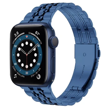 Pentru apple watch se Seria 6 5 4 banda de 44mm 40mm curea Modernizate adaptor din Oțel Inoxidabil, benzi pentru iwatch 3 correa 42 38mm brățară